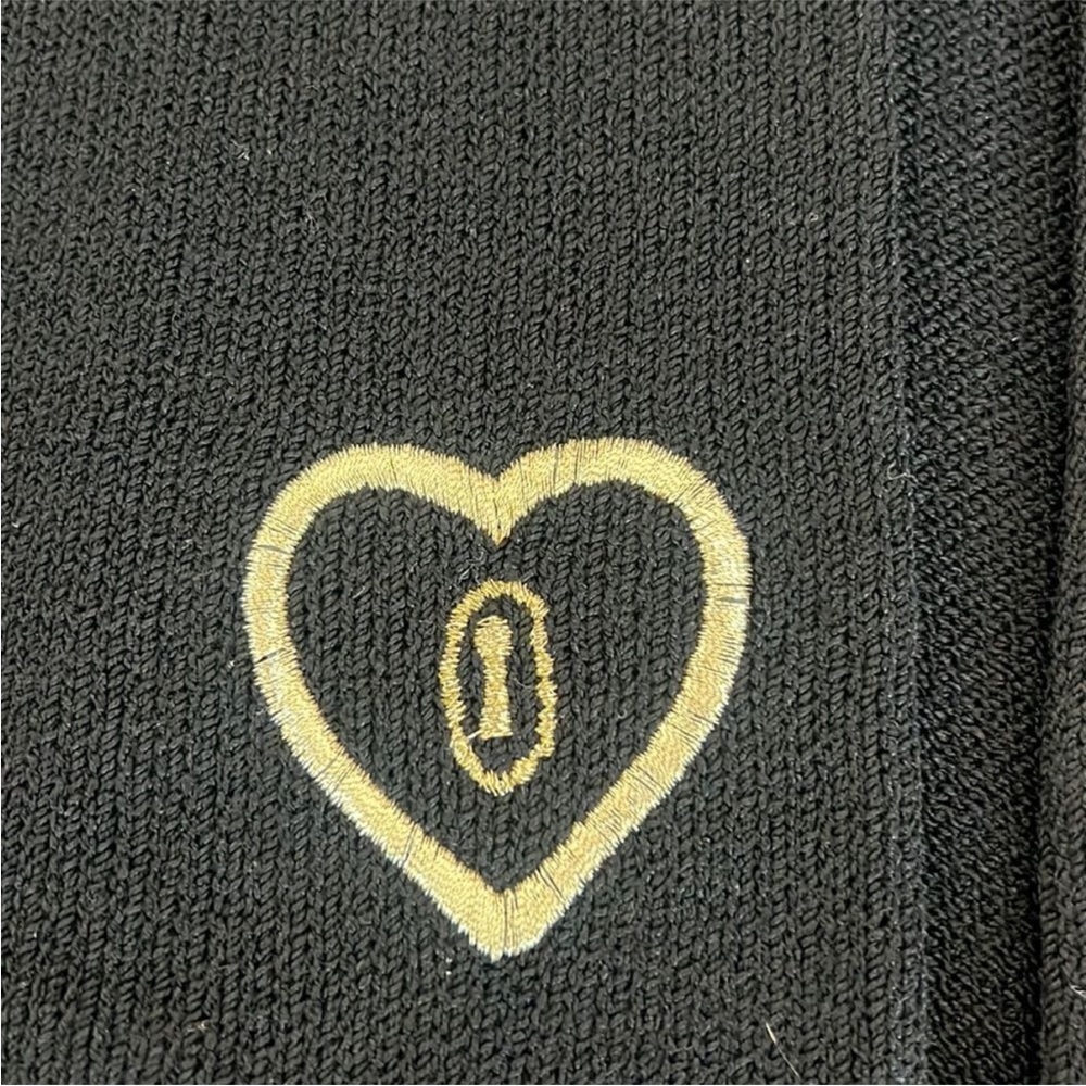 St. John Ladies Black Blazer with Heart and Key Accents - Picture 3 of 7